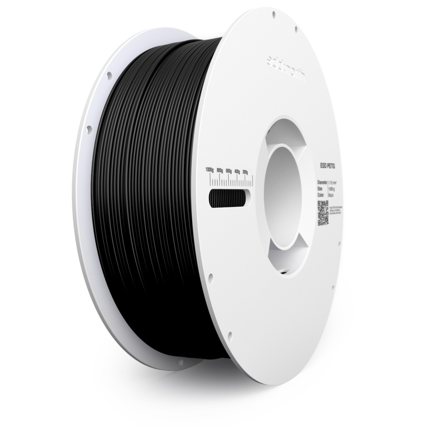 Addnorth Addnorth - ESD PETG Addnorth - Black - 1.75 mm - 1000 g