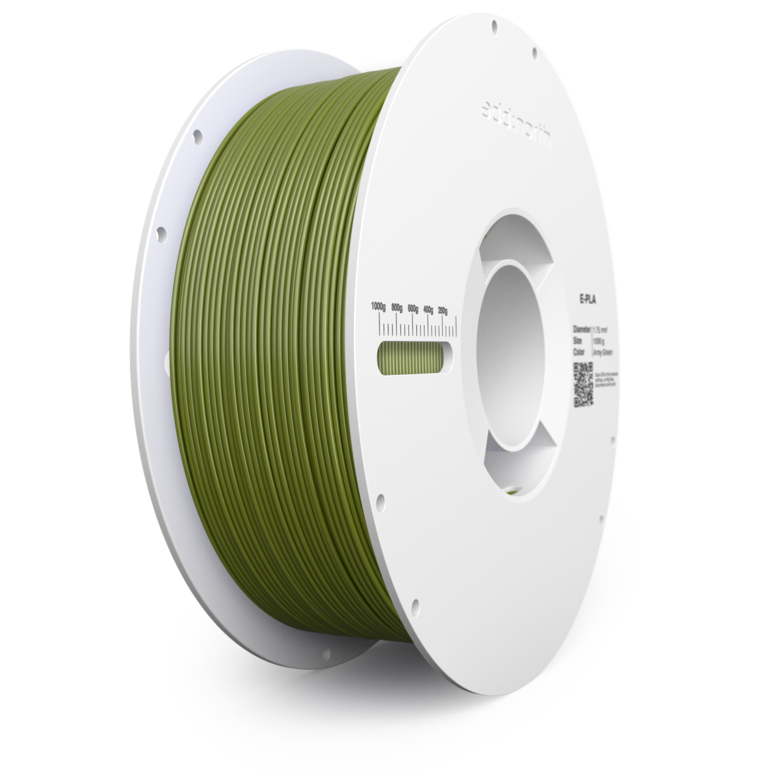 Addnorth Addnorth - E-PLA Addnorth - Army Green - 1.75 mm - 1000 g