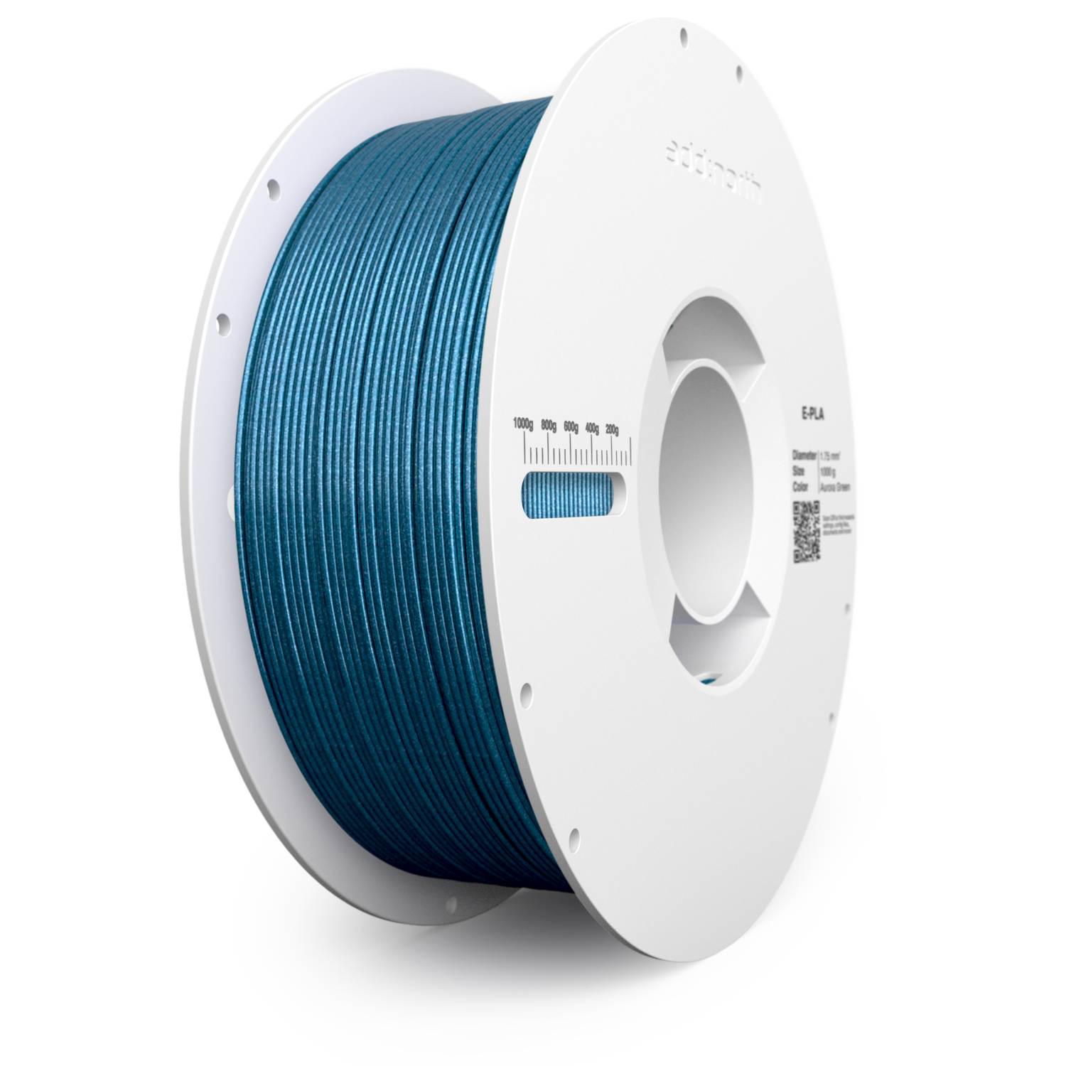 Addnorth Addnorth - E-PLA Addnorth - Aurora Green - 1.75 mm - 1000 g