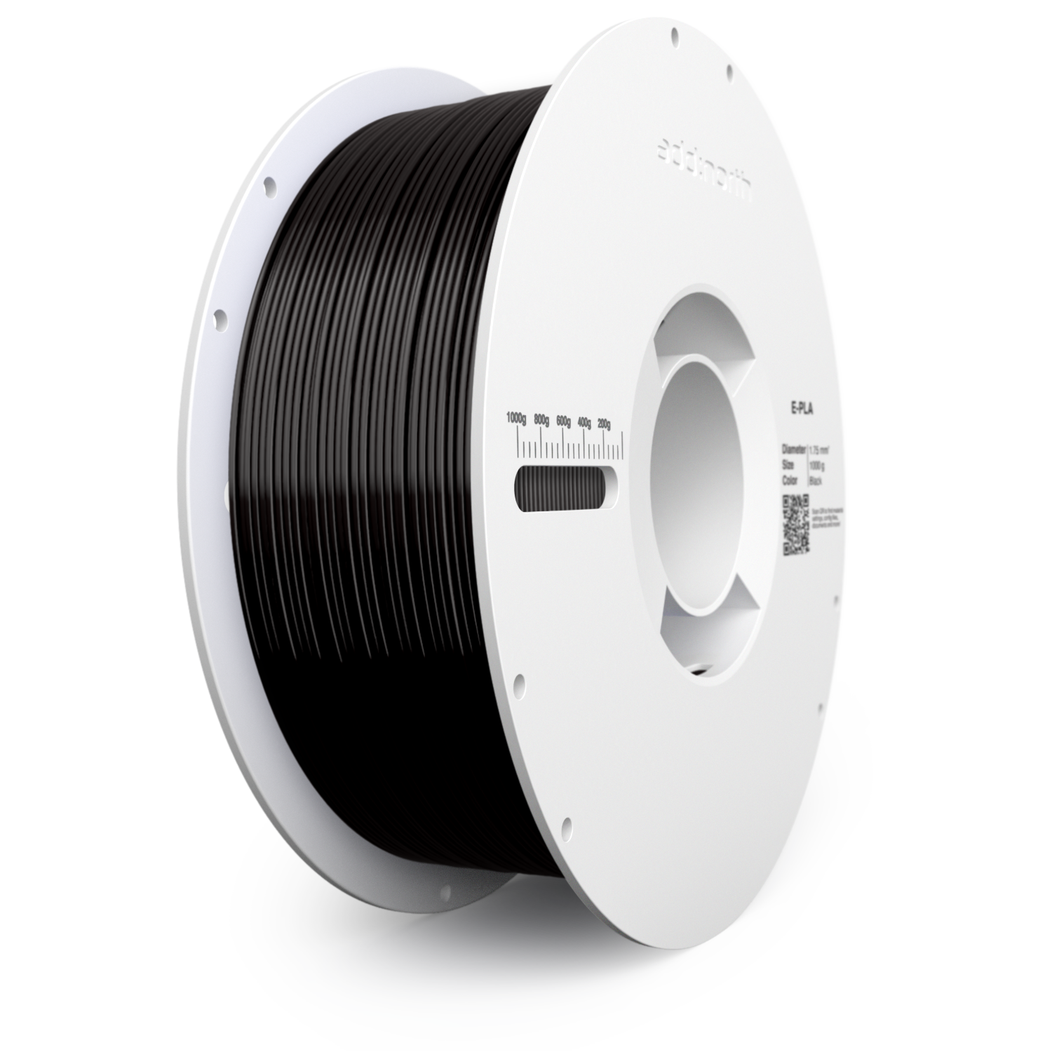 Addnorth Addnorth - E-PLA Addnorth - Black - 1.75 mm - 1000 g