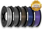 Add North 3D filament E-PLA Glitz Bundle – get one spool of filament for free