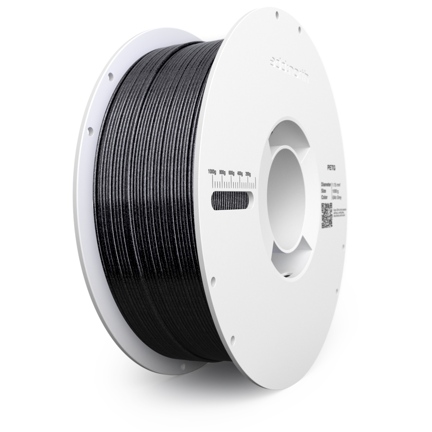 Addnorth Addnorth - PETG Addnorth - Glitz Grey - 1.75 mm - 1000 g