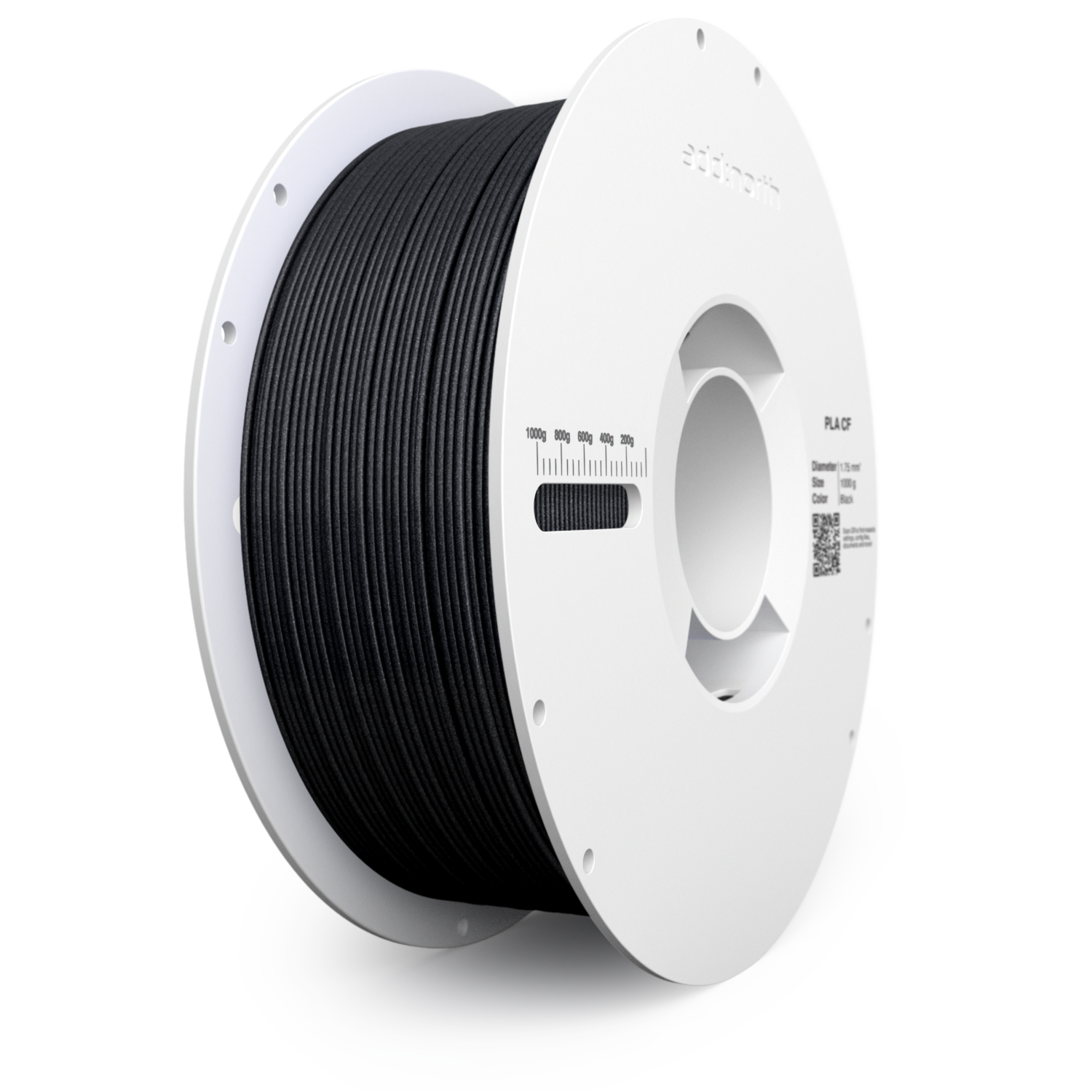 Addnorth Addnorth - PLA CF Addnorth - Black - 1.75 mm - 1000 g