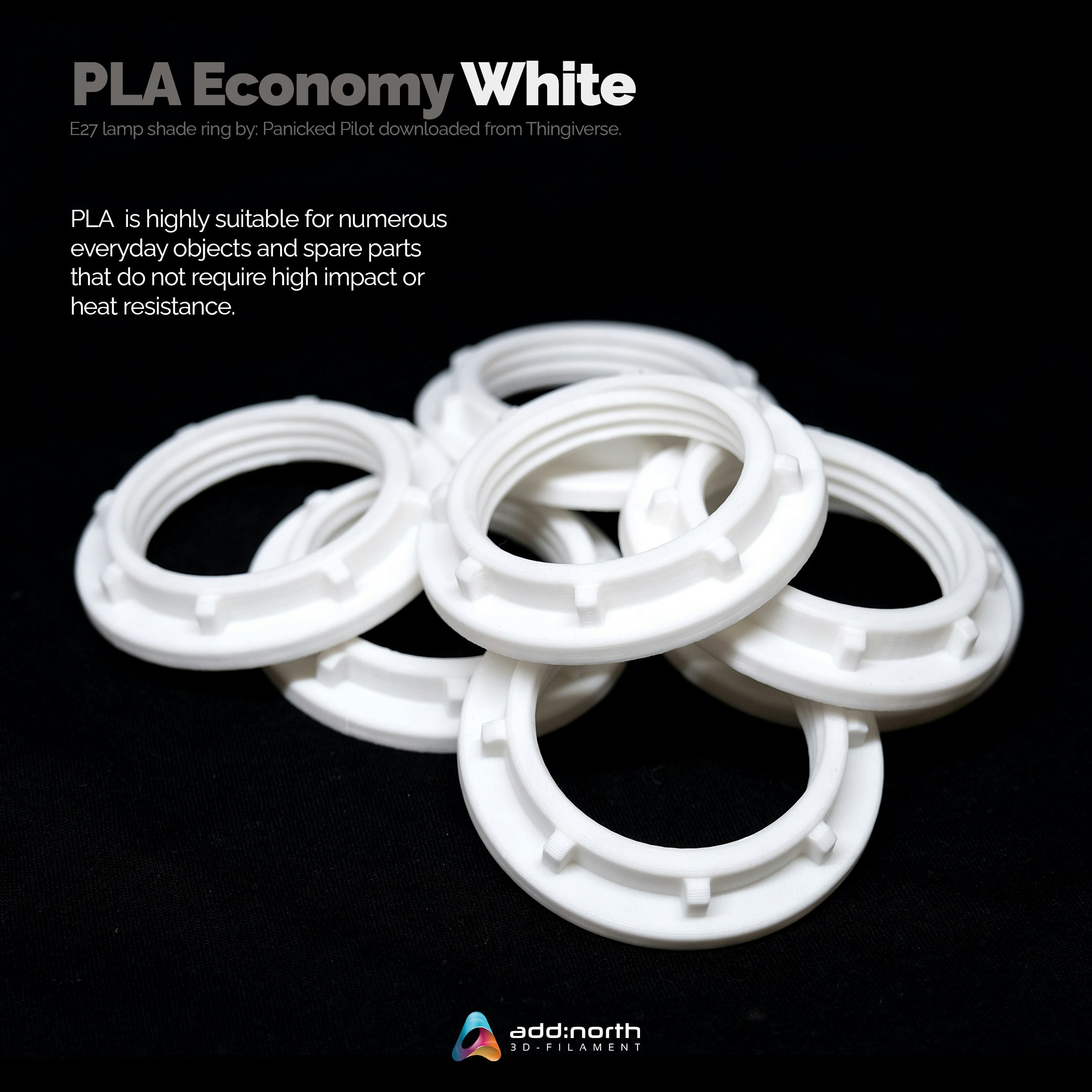 PLA Economy - White - add:north